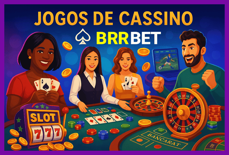 Jogos de cassino online inovadores e emocionantes na BRRBET